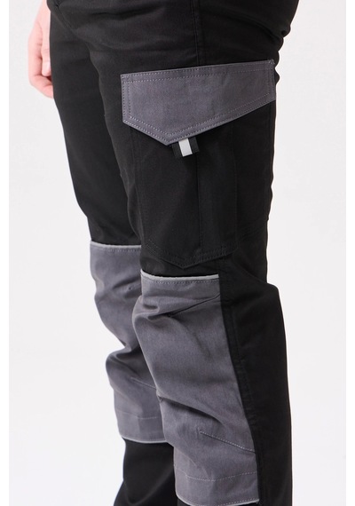 Drecana Pantolon - Esnek Ve Fonksiyonel İş ,outdoor Pantolonu Siyah