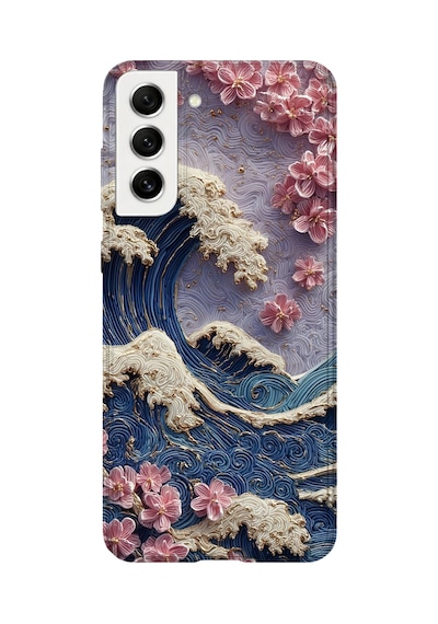 Samsung Galaxy S22 Plus Uyumlu Baskılı Şeffaf Telefon Kılıfı Koleksiyon: Pastelbloom Soft Series 6