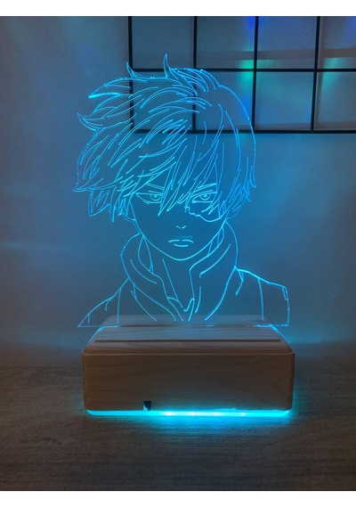 My Hero Academia Shoto Todoroki 16 Renk Gece Lambası