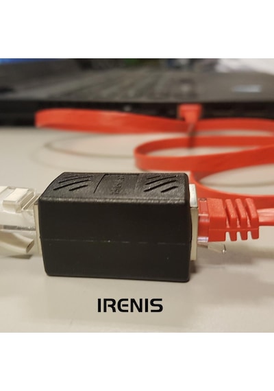 Irenis Cat6 Ethernet Kablo Ekleyici Birleştirici Uzatıcı
