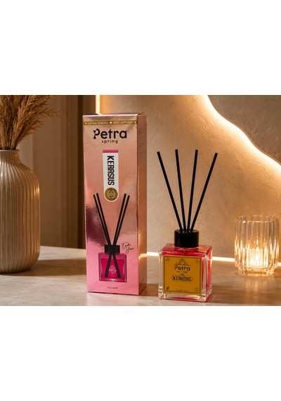 Kerasus 100 Ml Bambu Çubuklu Oda Kokusu Oda Kokusu, Reed Diffuser, Ev Ve Ofis İçin , Room Air Freshener For Living Room Premium Ortam Kokusu Ev , Ofis ,