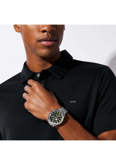Michael Kors Mk9196 Erkek Kol Saati Metalik Gri