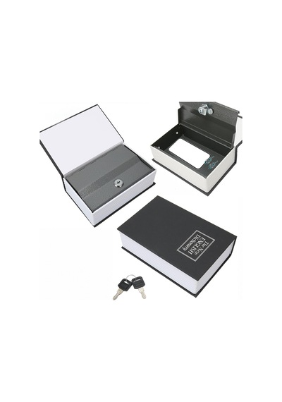 Kilitli Kitap Modeli Kumbara - Küçük 114x80x45 Mm Cn