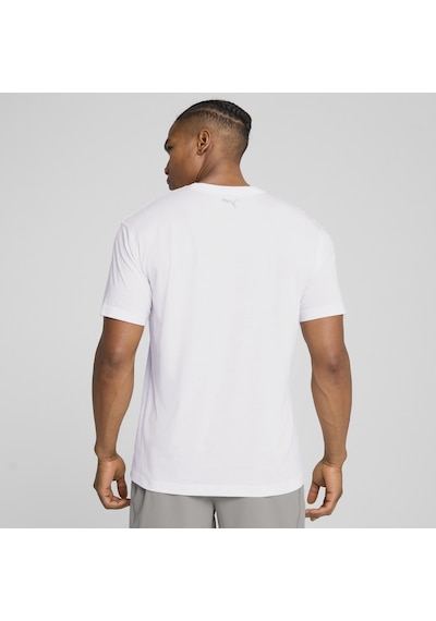 Puma 52657002 M Graphics Train Relaxed Tee Erkek Spor Tişört Beyaz