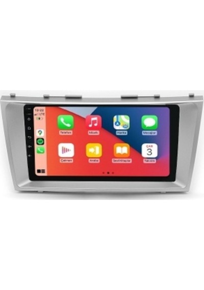 Toyota Camry 2006-2012 8gb Ram 128gb Hafıza 8 Çekirdek Carplay Kamera Android Multimedya 9"