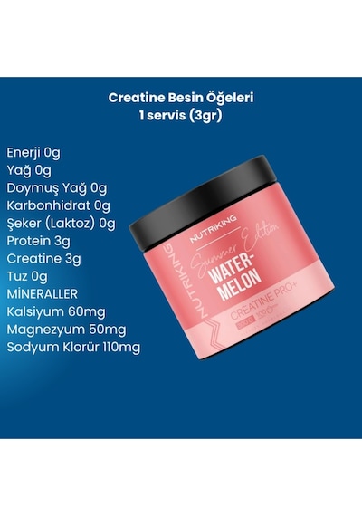 Creatine 300g 100 Servis Summer Edition Karışık