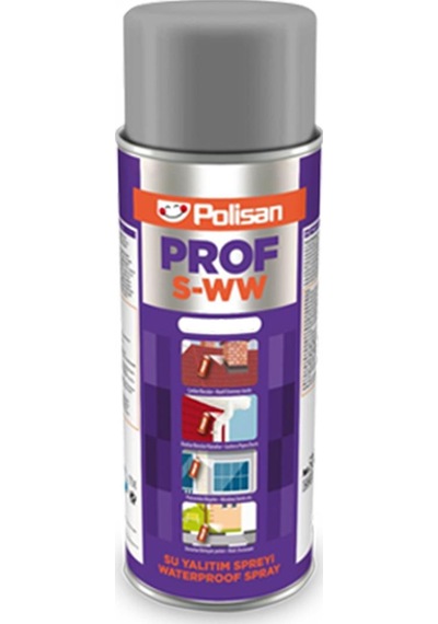 Polisan Prof S-WG Su Yalıtım Spreyi Gri 500 ml