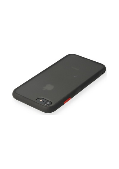 Apple Uyumlu iPhone 7 Uyumlu Kılıf Montreal Silikon Kapak - Siyah