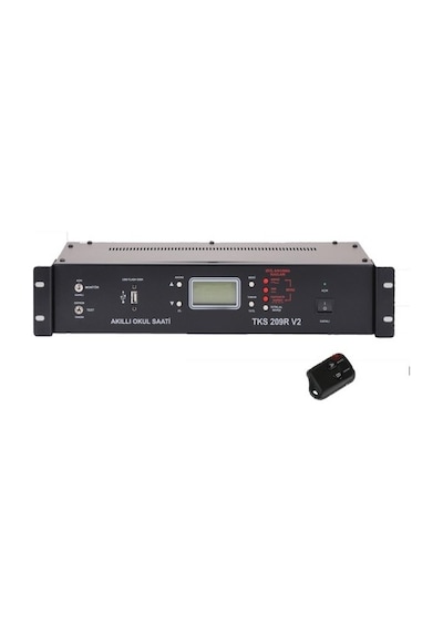 West Sound Tks 209R V2 Rack Tipi Akıllı Okul Zil Saati