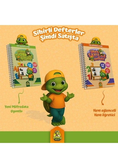 Sihirli Harfler Ve Sihirli Sayılar Defteri 2 Set - Rjcı-761157
