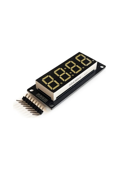 4 Basamaklı Led Gösterge Modülü 7-segment Tm1637