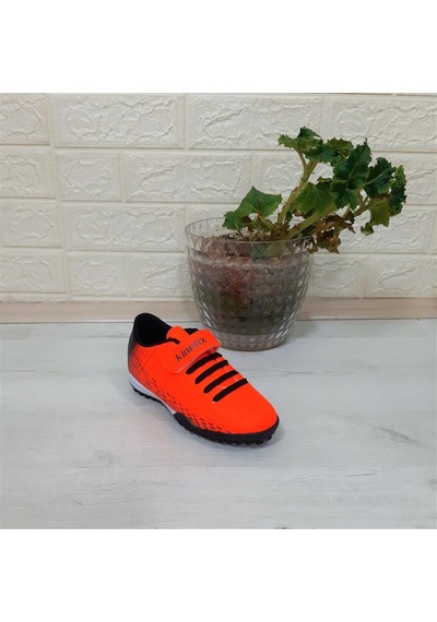 Kinetix Breton J Turf Neonturuncu Cırtlı Halı Saha Futbol Ayakkabısı 001