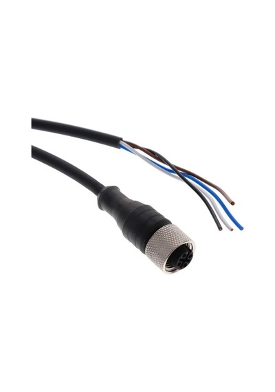 Telemecanique Xzcp1141l10 ,düz/m12/4pin/dişi Pur-10mt Sensör Kablo