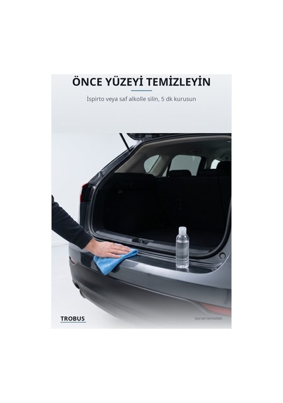 Mercedes-benz Sprinter 2019 Ve Sonrası Uyumlu Krom Arka Tampon Eşiği Paslanmaz Çelik