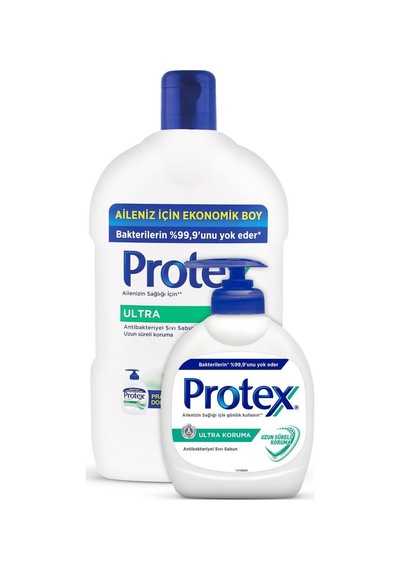 Protex Ultra Uzun Süreli Koruma Sıvı Sabun 1500 Ml + 300 Ml