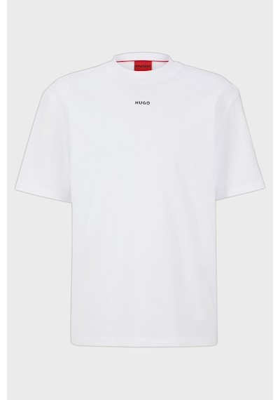 Hugo Erkek T Shirt 50488330 100 BEYAZ Beyaz