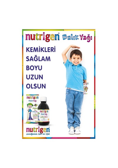 Nutrigen Balık Yağı Şurup 200  ML
