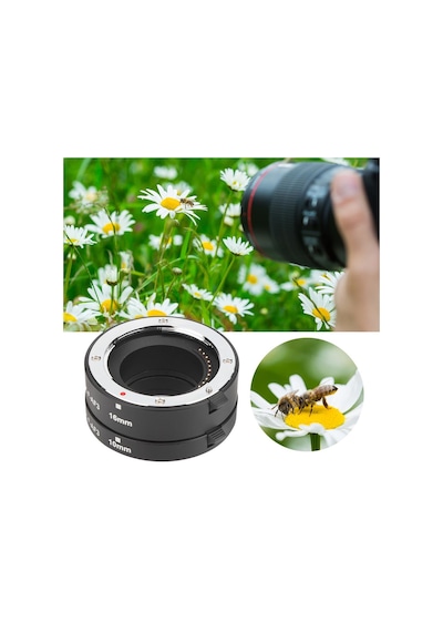 Fujifilm X Serisi Makineler için Meike Mk-F-Af3 Auto Macro Exten