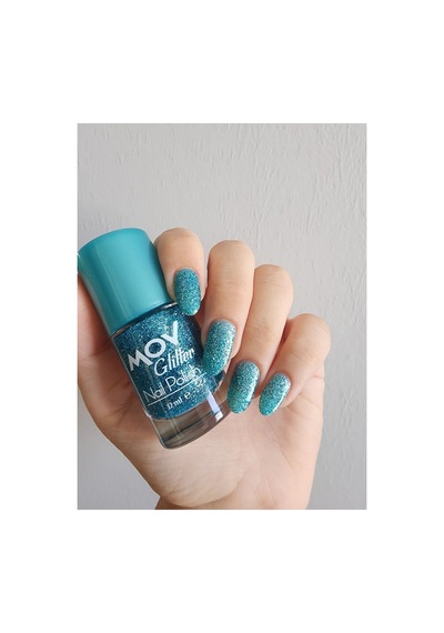 Mov Glitter Simli Oje Mavi No:10 Musk Melon