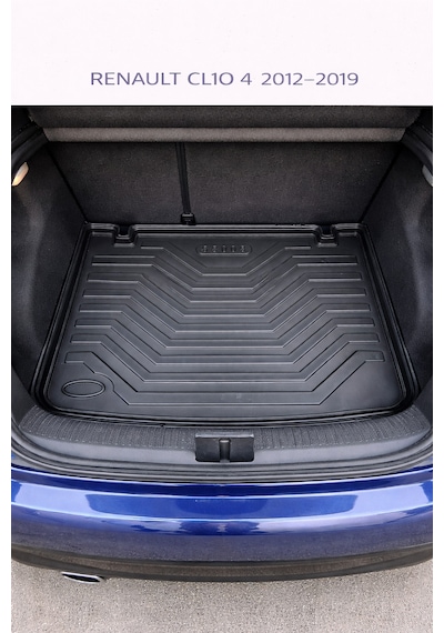 Renault Clio 4 2012-2019 Uyumlu 3d Oto Paspas Ve Bagaj Havuzu Set Premium