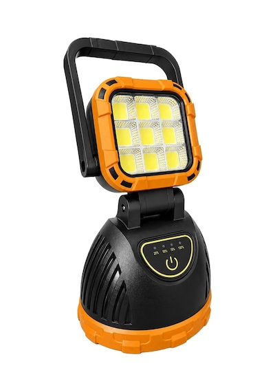 Powermaster Pm-8033c 6 Modlu El Feneri Ve Işıldak Acil Durum Lambası Solar Şarjlı Gösterildiği Gibi
