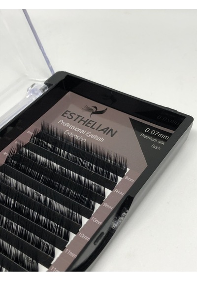 Esthelian İpek Kirpik L Kıvrım 0.07 MM Mix Boy