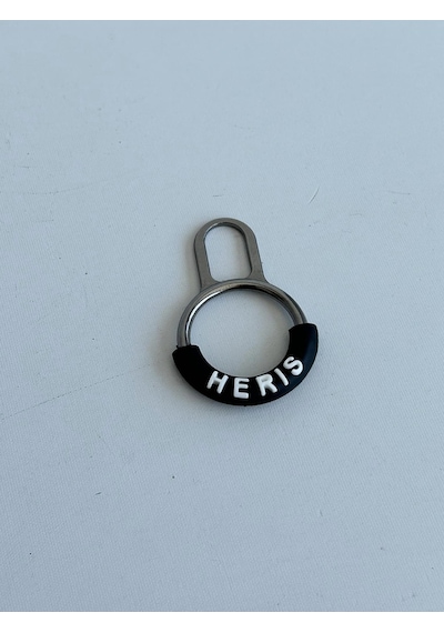 Herıs İbareli Halka Fermuar Çekme Yedeği - Metal Tutacak 100 Adet