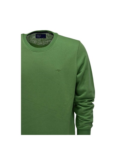 Erkek Spor Sıfır Yaka Sweatshirt R2247 Bgl-st03188 001