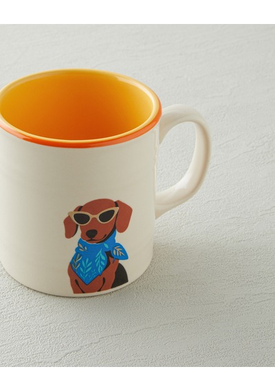 English Home Sunny Dog Seramik Kupa 345 Ml Renkli