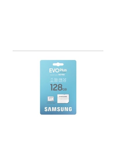 Evo Plus Microsdxc Hafıza Kartı 128 Gb, 160 Mb/s, U3, V30, A2, Mb-mc128sa/tr 2024 Serisi Beyaz