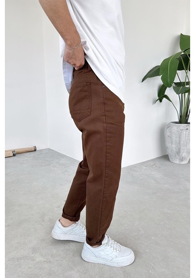 Kahverengi Basic Premium Regular Pantolon Kahverengi