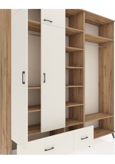 Hyperion Dolap 12 Raflı 2 Çekmeceli 2 Askılı 220x44x243 Çam-aytaşı/aytaşı Aytası/aytası - Atlas Çam Hyperion Dolap 12 Raflı 2 Çekmeceli 2 Askılı 220x44x243 Çam-aytaşı/aytaşı Aytası/aytası - Atlas Çam