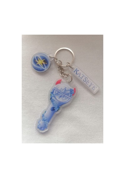 Owl Bag Kpop Katseye Desenli Acrylic Charm Lı Anahtarlık Çanta Süsü Çok Renkli