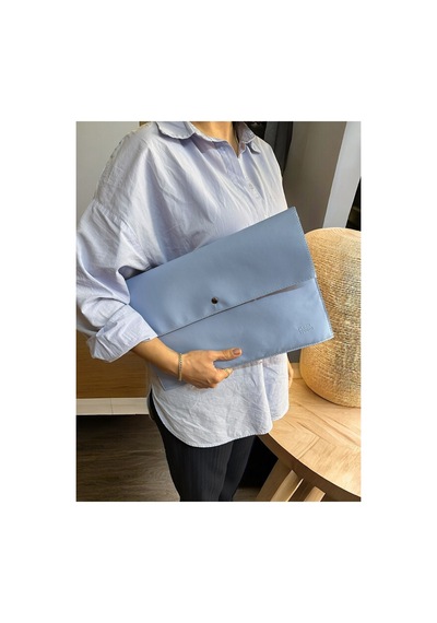 Ledcase 13.3-14 Inch Bilgisayar Evrak Çantası 36x24cm Mavi Mavi