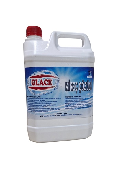 Kireç Çözücü 5 Litre Güçlü Kireç Ve Pas Temizleyici Kireç Sökücü 5 L Diğer