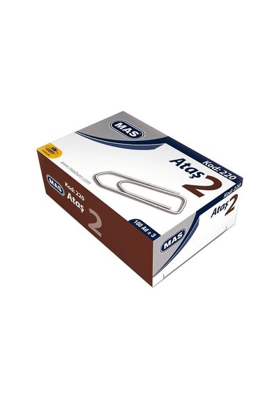 Mas 220 Nikel  Kaplı Ataş No:2 100'lü