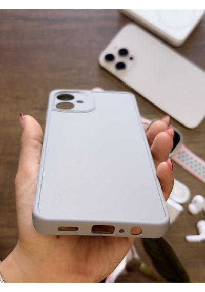 Samsung Galaxy A06 Uyumlu Kamera Korumalı Darbeye Dayanıklı Renk Atmayan Keep Silikon Kılıf Gri