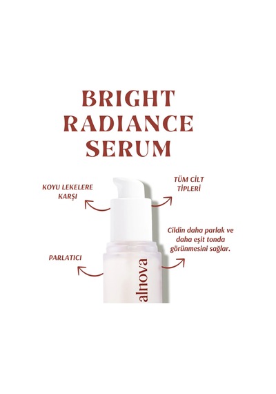 C Vitamini & Alfa Arbutin & Hyaluronik Asit Içeren Aydınlatıcı Serum - Bright Radiance Serum