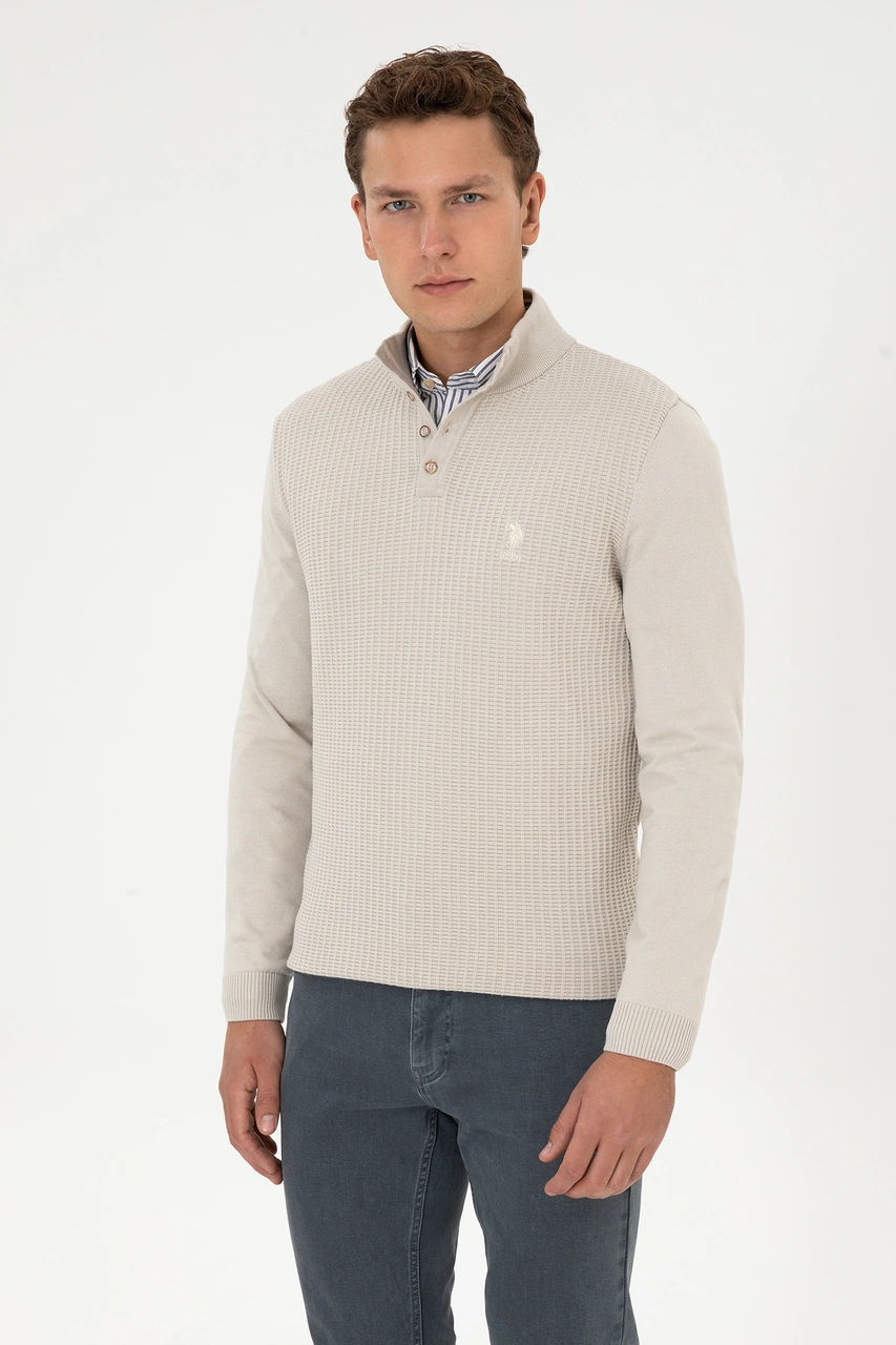 U.S. Polo Assn. Erkek Taş Kazak 50308915-VR049
