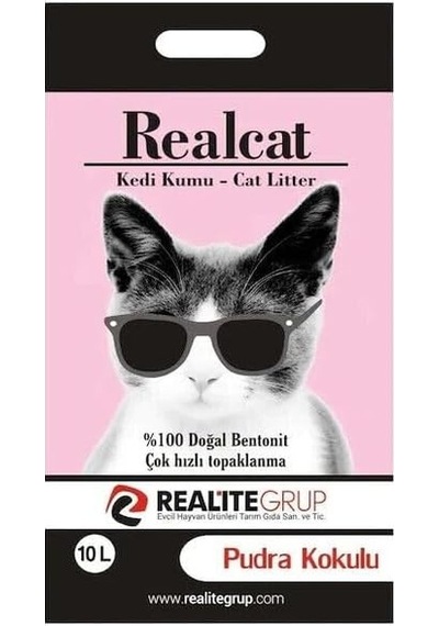 Realcat Pudra Kokulu Kedi Kumu 10 Litre