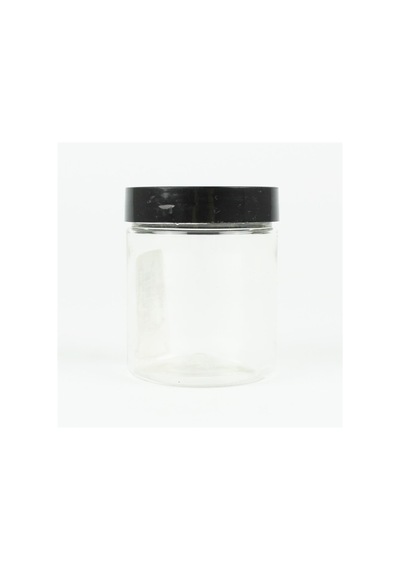 Hobbytime 773 Şeffaf Pet Kavanoz, 100 Ml. Contalı Kapaklı