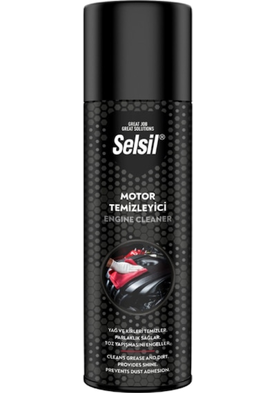 Selsil Susuz Motor Temizleme Spreyi 500ml 4 Adet 1 adet