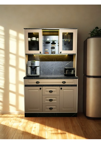 Mikel Masalı Siyah - Cappucino Kahve Köşesi Led Aydınlatmalı %100 Mdf 120 45 200 Çok Renkli Mikel Masalı Siyah - Cappucino Kahve Köşesi Led Aydınlatmalı %100 Mdf 120 45 200 Çok Renkli