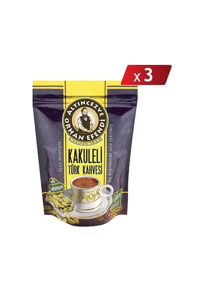 Altıncezve Kakuleli Türk Kahvesi 3 x 100 G