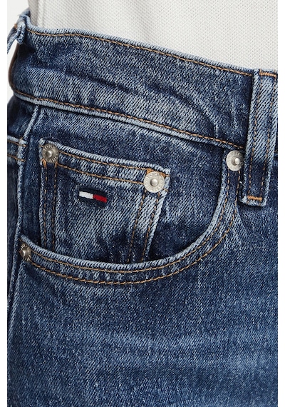 Tommy Jeans Pamuklu Slim Fit Yüksek Bel İspanyol Paça Jean Kadın Kot Pantolon Dw0dw23077 1bk Mavi Tommy Jeans Pamuklu Slim Fit Yüksek Bel İspanyol Paça Jean Kadın Kot Pantolon Dw0dw23077 1bk Mavi