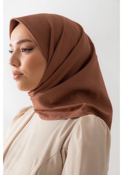 Silk Home Twill Eşarp 11343-52 Kahve