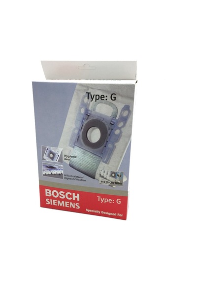 Bosch Uyumlu Siemens Typ G Toz Torbası 4 Adet + 1 Adet Micro Filtre