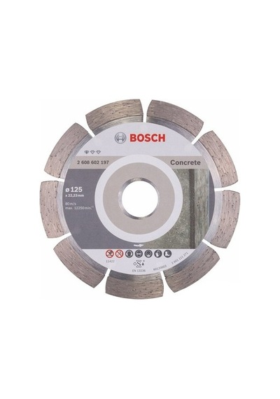 125 Mm Beton İçin Elmas Kesme Diski İle Yüksek Verim