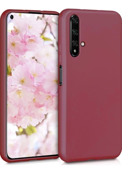 Huawei Honor 20 (Nova 5T) Kilif Premier Mat Esnek Silikon + Cam 527456326