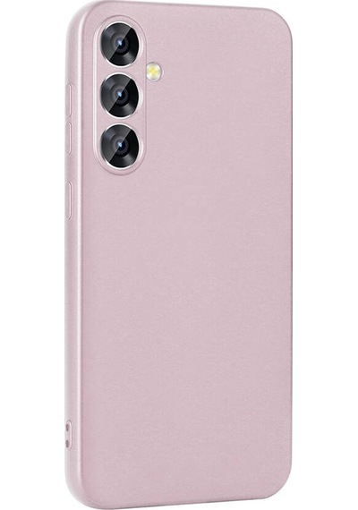 Galaxy Uyumlu A35 Kılıf Hptk Premier Silikon Kapak - Gold Gold